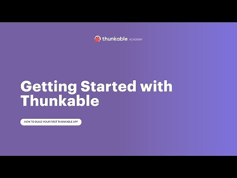 Getting Started with Thunkable (1 of 4)