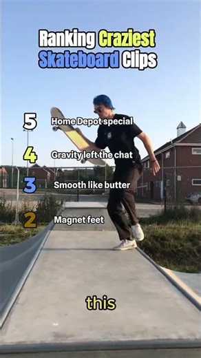 Ranking Craziest Skateboard Moments 🛹