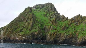 Skellig Michael - the beautiful little island in Ireland - famous movie loacation at the Skelligs