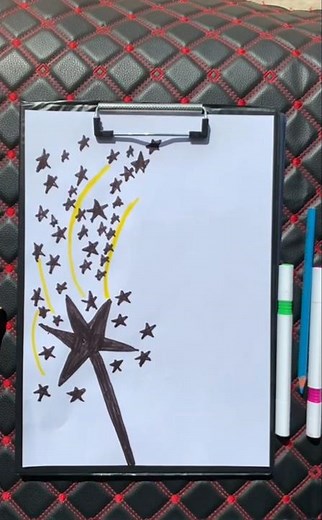 تزیین دفتر برسم عصا سحری🪄🪄🪄🪄