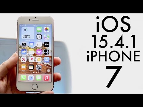 iOS 15.4.1 On iPhone 7! (Review)