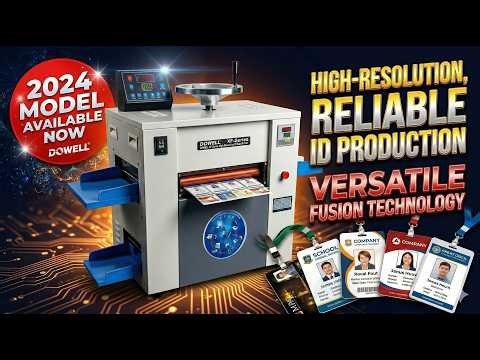 💳 A4 Fusing Machine for PVC ID Cards | 100 Cards Fast Fusing & Cooling | AbhishekID.com