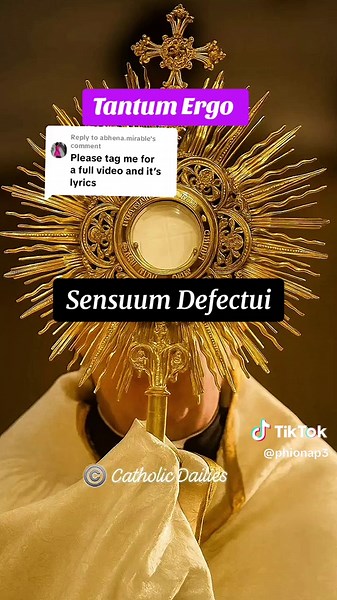 Tantum Ergo: A Eucharistic Hymn Exploration