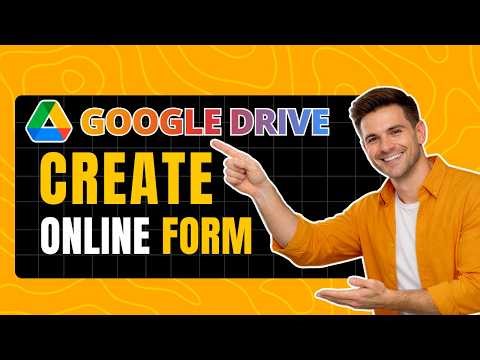 How to Create a Form Using Google Drive (Build Forms Easily)
