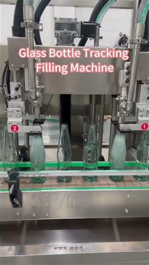 Glass Bottle Tracking Filling Machine | High-Speed Liquid Filling Solution