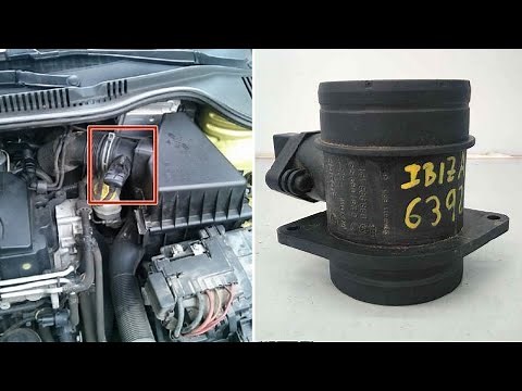 Comment changer le débitmètre de masse d'air sur Seat Ibiza IV