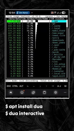 Dua In Termux 🔥🔥🔥 #termux #shorts