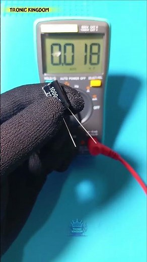 How to Test a Capacitor with a Digital Multimeter ⚡ Capacitance Explained (µF Guide)
