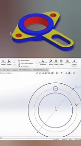 SolidWorks modeling exercise ... #SolidWorks #CAD #solidworks_modeling #solidworks_design #solidworkstutorial #reelsfbシ #fyp | Kyaw Win