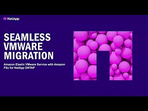 Seamless VMware Migration to AWS with Amazon FSx for NetApp ONTAP [WEBINAR]