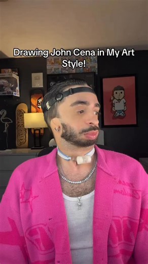 102 reactions · 7 comments | I drew John Cena in My Art Style! (What's your all-time favorite John Cena moment?) #johncena #wwe #art | JG Trigga | Facebook