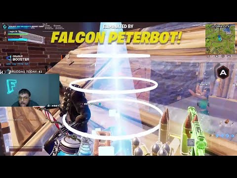Peterbot STREAM SNIPES Faxuty, GRIEFS his Money Scrims and Makes him MAD! | Fortnite