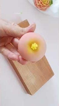 🌸 Beautiful Peony Nerikiri | Japanese Wagashi Art