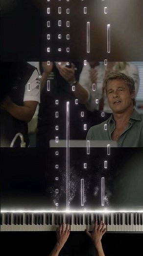 F1 (The Movie) - Main Theme (Piano Version) pt 1 #piano #music #pianomusic #f1 #hanszimmer #shorts