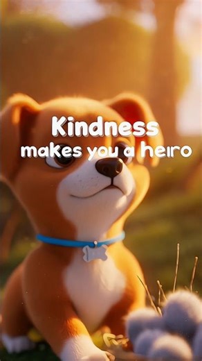 "Kindness Make You A Hero"#puppystory #chotaalivlogs #shorts