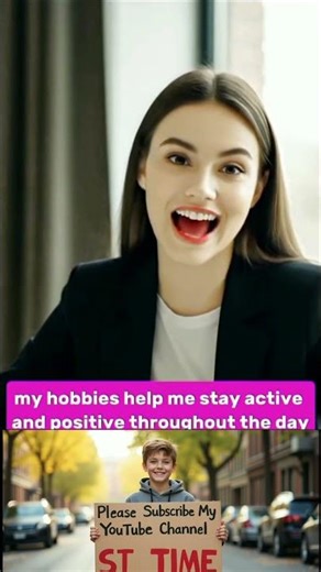 English conversation about My hobbies #englishconversation #englishpractice #dailyenglish