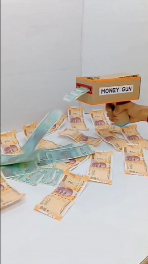 make a note gun DC Paisa Wala gun #diyproject #cartoonbox #toys money printer gun