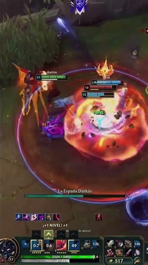 Aatrox vs el mundo. Parte 1 cuando intentan otra vez gankearte.