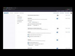 How To Enable Annotations for a Shared Screen in Zoom