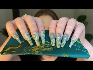 slower tapping for asmr #1 (no talking) (long nails)