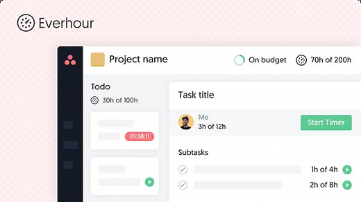 Asana Time Tracking by Everhour. Try for FREE