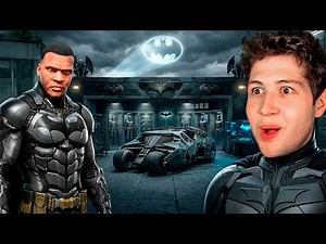 CONVERTÍ la CASA de FRANKLIN en la BASE de BATMAN en GTA 5! 🏡🦇 (Mods)