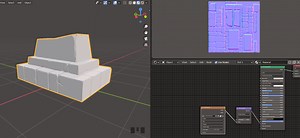 Bake hardsurface high poly to low poly mesh with Blender 2.91