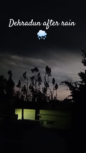 Dehradun after rain look like this 🌧️#viralvideo