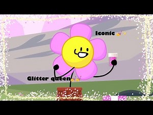 Flower in bfb being ICONIC✨for 6 minutes. (Iconic in all seasons) #bfb #bfdi