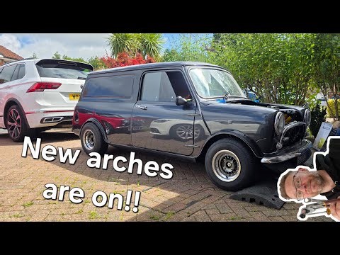 Classic Mini Van gets its new arches!
