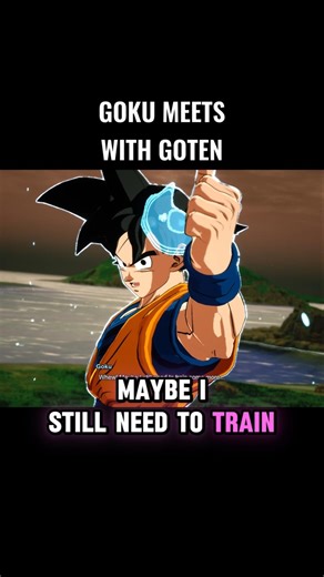 Goku Meets With Goten 🤯 #crashout #goku #sparkingzero #dragonball #dbz