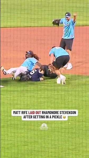 Matt Rife LAID OUT Rhamondre Stevenson after getting in a pickle 😅