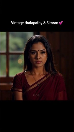Vintage Thalapathy & Simran - Idhuvarai | AI Generated Romantic Video Song | MOZ | Akilan