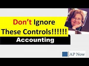Three-Way Match Internal Controls [Accounts Payable Process]