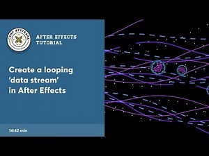 After Effects Tutorial - Create a 'Data Stream' effect