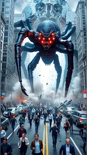 spider alien attack #dreamscreenai #shortvideo #shorts