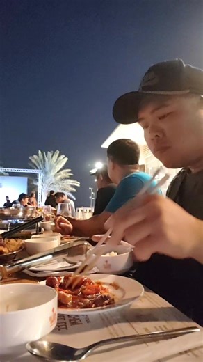 3.5K views · 663 reactions | Company party YOUNCHANG ENG, Dinner time with friends co-worker. #dinner #eating #foodie #withfriends #highlightseveryonefollowers | Arjay Corrales | Facebook