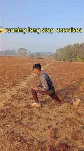 running me Long steps exercise 💪🔥🔥🥵#runningtips​ #trending​ #ytshorts​