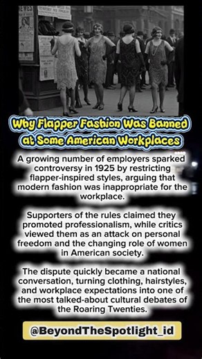 Why Flapper Fashion Was Banned at Some American Workplaces