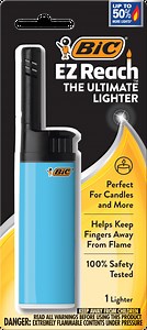 BIC EZ Reach Lighters, Assorted Colors, Pack of 1, Colors May Vary - Walmart.com