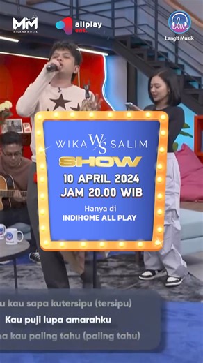 Kapan lagi ngeliat Juicy Luicy nyanyi Dangdut!  Wika Salim Show Episode 2, 10 April 2024 Jam 20.00 WIB di Indihome All Play! 殺 #WikaSalimShow #Episode2 #MusikIndonesia #TunjukanEkspresiMusikMu #LangitMusik #langitmusik #lagupopindonesia #lagukekinian #musik #musikindonesia #musikgram #musikhits #musikindie #musiktrending | LangitMusik | Facebook
