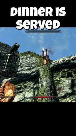 SKYRIM BANDIT COOKOUT #elderscrolls #skyrim #skyrimshorts #gamemusic #gameshorts