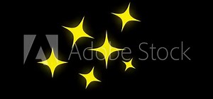 Sparkle twinkling star animation video. Blinking light effect on 4K loop animation Video with Motion Graphic Stock Video