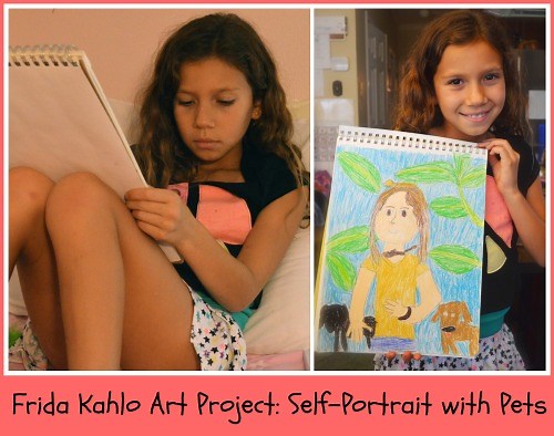 Kids Learn about Frida Kahlo, Mexican Artist Extraordinaire