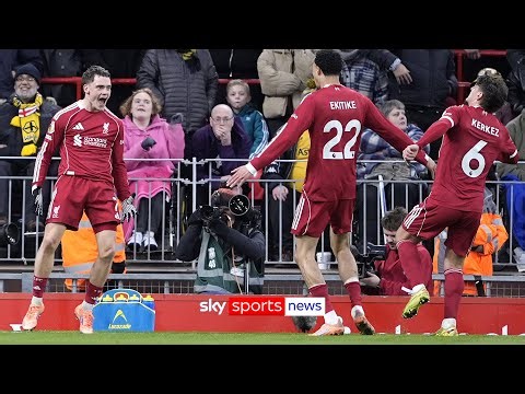 "A clever footballer" | Reaction as Florian Wirtz scores first Liverpool goal in Wolves win