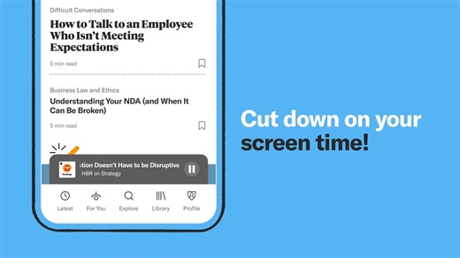 15K views · 21 reactions | Maximize your HBR experience by exploring the entire podcast collection – now available in the HBR mobile app. Download today. https://s.hbr.org/4dY0ksf | Harvard Business Review | Facebook