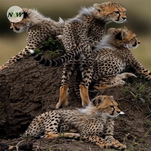 A cheetah's incredible journey: nurturing six cubs in the wild—[Full story in 𝗰𝗼𝗺𝗺𝗲𝗻𝘁]👇 | Adorable Things