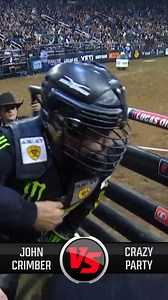 84K views · 3K reactions | John Crimber handled the chaos that Crazy Party brought #pbr #bullriding #CrazyParty | PBR | Facebook