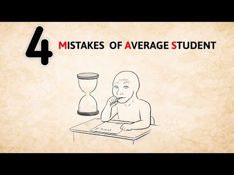 4 HABITS OF AVERAGE STUDENTS
