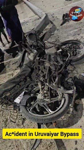 Hidden Treasures of Pondicherry on Instagram: "Ac*ident in Uruvaiyar Bypass . Follow & Support in Instagram & Facebook. #புதுச்சேரி செய்திகள் பார்க்க ==> https://www.instagram.com/Pondy.treasures . நமது இன்ஸ்டாகிராம் பக்கத்தை பின் தொடரவும்...🙏🙏 . #Pondicherry #pondytreasures #hiddentreasuresofpondy #Puducherry Auroville pondyvibes pondydiaries bangalore hyderabad Pondy Chennai villipuram Cuddalore Tindivanam"